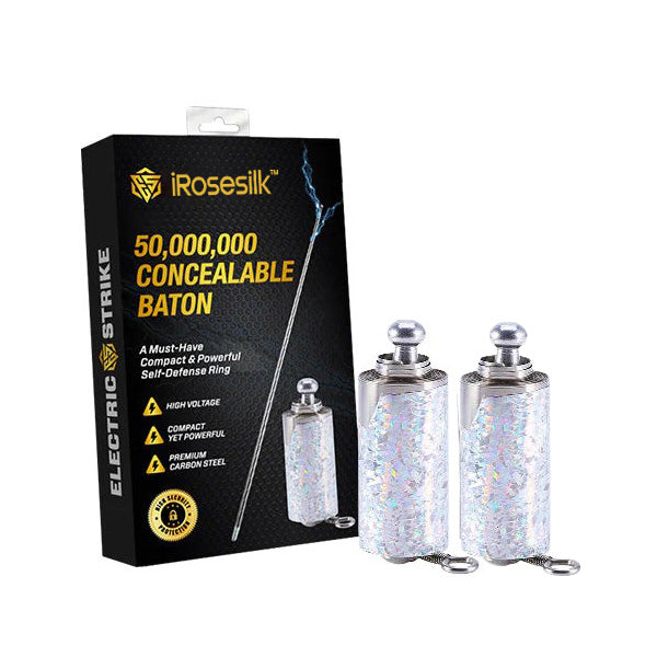 iRosesilk™ Ultimate ElectricSpark 50,000,000 Volts Concealable Baton