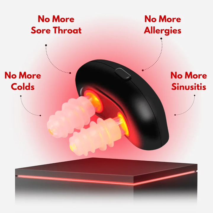 Oveallgo™ RespiRelief ULTRA Red Light Nasal Therapy Instrument
