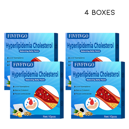 Oveallgo™ Hyperlipidemia Cholesterol Balancing Belly Patch