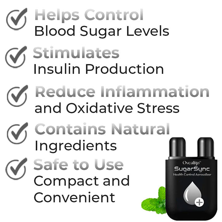 Oveallgo™ SugarSync Health Control Aerosolizer
