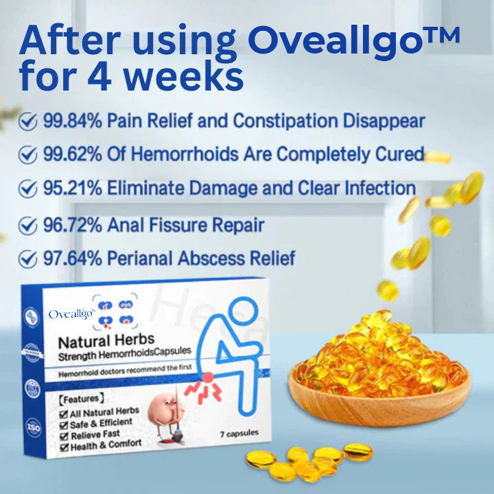 Oveallgo™ Natural Herbal Strength Hemorrhoid Capsules