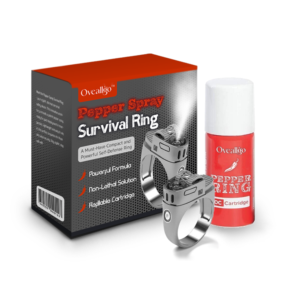 Oveallgo™ Pepper Spray Survival Ring