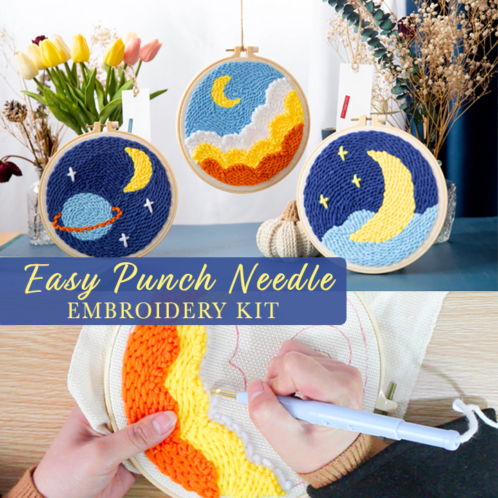 Easy Punch Needle Embroidery Expert Kit