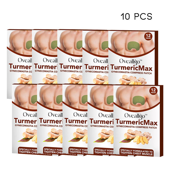 Oveallgo™ TurmericMax Gynecomastia Chest Compress Patch